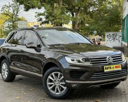 Коричневый Фольксваген Туарег, объемом двигателя 3 л и пробегом 152 тыс. км за 29999 $, фото 3 на Automoto.ua