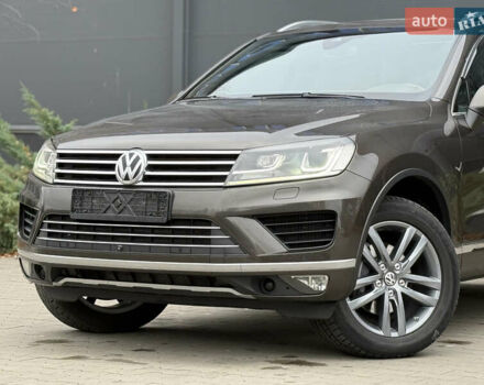 Коричневый Фольксваген Туарег, объемом двигателя 2.97 л и пробегом 248 тыс. км за 28900 $, фото 5 на Automoto.ua