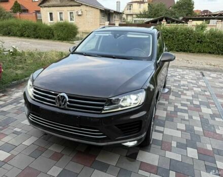 Коричневый Фольксваген Туарег, объемом двигателя 3 л и пробегом 120 тыс. км за 20500 $, фото 6 на Automoto.ua