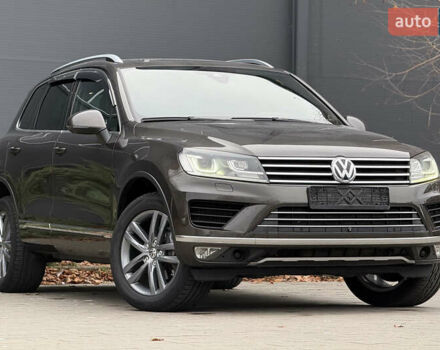 Коричневый Фольксваген Туарег, объемом двигателя 2.97 л и пробегом 248 тыс. км за 28900 $, фото 4 на Automoto.ua