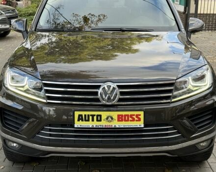 Коричневый Фольксваген Туарег, объемом двигателя 3 л и пробегом 152 тыс. км за 29999 $, фото 5 на Automoto.ua