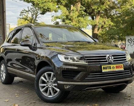 Коричневый Фольксваген Туарег, объемом двигателя 3 л и пробегом 152 тыс. км за 29999 $, фото 4 на Automoto.ua