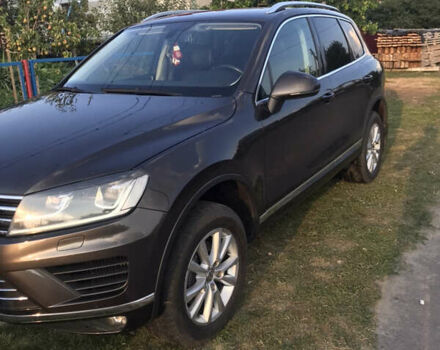 Коричневий Фольксваген Туарег, об'ємом двигуна 3 л та пробігом 255 тис. км за 29400 $, фото 5 на Automoto.ua