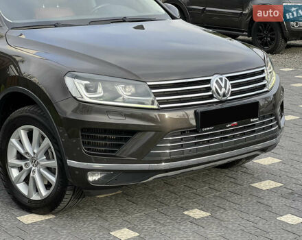 Коричневый Фольксваген Туарег, объемом двигателя 3 л и пробегом 220 тыс. км за 29800 $, фото 14 на Automoto.ua