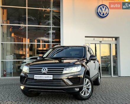 Коричневий Фольксваген Туарег, об'ємом двигуна 2.97 л та пробігом 220 тис. км за 28990 $, фото 5 на Automoto.ua