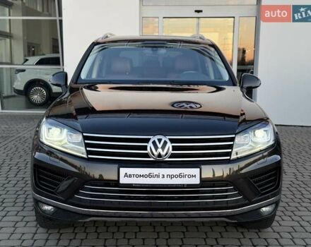 Коричневий Фольксваген Туарег, об'ємом двигуна 2.97 л та пробігом 220 тис. км за 28990 $, фото 6 на Automoto.ua
