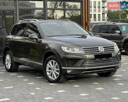 Коричневый Фольксваген Туарег, объемом двигателя 3 л и пробегом 220 тыс. км за 29800 $, фото 15 на Automoto.ua