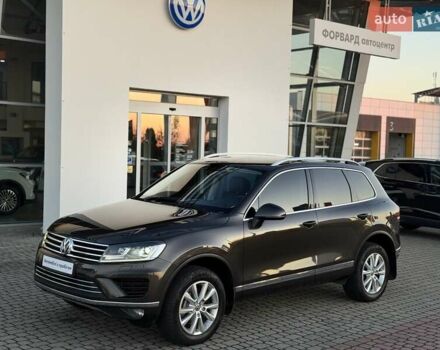 Коричневий Фольксваген Туарег, об'ємом двигуна 2.97 л та пробігом 220 тис. км за 28990 $, фото 12 на Automoto.ua