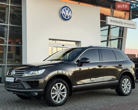 Коричневий Фольксваген Туарег, об'ємом двигуна 2.97 л та пробігом 220 тис. км за 28990 $, фото 11 на Automoto.ua