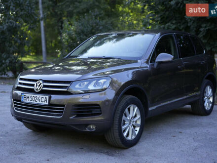 Коричневый Фольксваген Туарег, объемом двигателя 2.97 л и пробегом 304 тыс. км за 17449 $, фото 1 на Automoto.ua