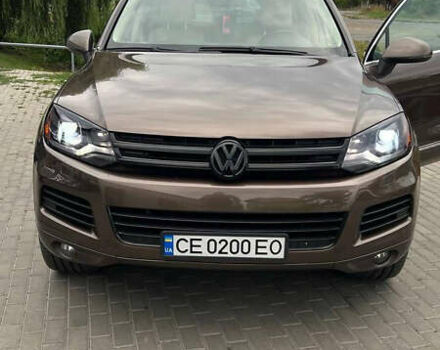 Коричневый Фольксваген Туарег, объемом двигателя 2.97 л и пробегом 368 тыс. км за 15500 $, фото 1 на Automoto.ua