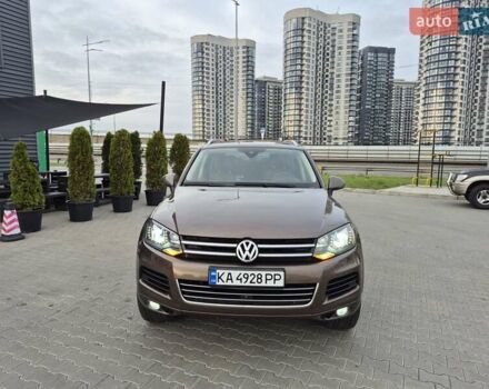 Коричневый Фольксваген Туарег, объемом двигателя 2.97 л и пробегом 260 тыс. км за 19950 $, фото 1 на Automoto.ua