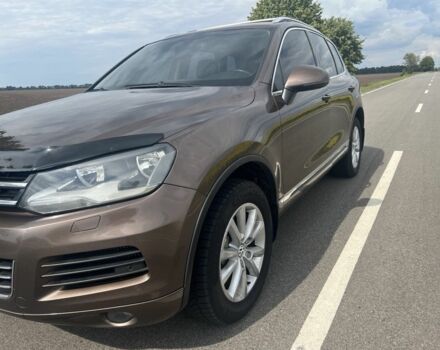 Коричневый Фольксваген Туарег, объемом двигателя 3 л и пробегом 3 тыс. км за 14500 $, фото 1 на Automoto.ua