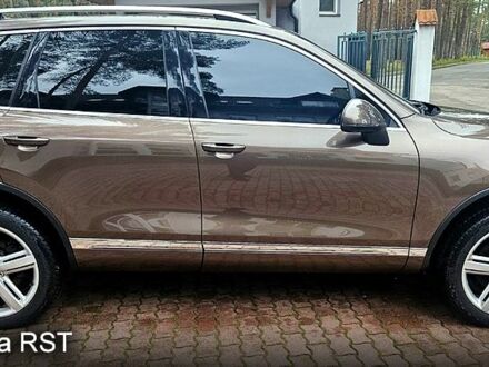 Коричневый Фольксваген Туарег, объемом двигателя 3 л и пробегом 152 тыс. км за 24000 $, фото 1 на Automoto.ua