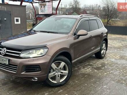 Фольксваген Туарег 2011 у Ужгороді на Automoto.ua Коричневий Фольксваген Туарег, об'ємом двигуна 2.97 л та пробігом 294 тис. км за 18000 $, фото 1 на Automoto.ua
