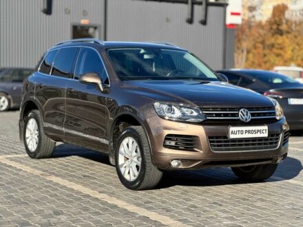 Коричневый Фольксваген Туарег, объемом двигателя 3 л и пробегом 249 тыс. км за 16900 $, фото 1 на Automoto.ua