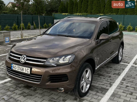 Фольксваген Туарег 2011 у Виноградове на Automoto.ua Коричневий Фольксваген Туарег, об'ємом двигуна 2.97 л та пробігом 221 тис. км за 16900 $, фото 1 на Automoto.ua