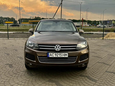 Коричневий Фольксваген Туарег, об'ємом двигуна 3 л та пробігом 222 тис. км за 17900 $, фото 1 на Automoto.ua