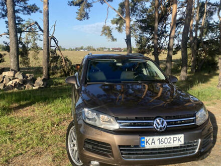 Коричневый Фольксваген Туарег, объемом двигателя 2.97 л и пробегом 174 тыс. км за 18500 $, фото 1 на Automoto.ua