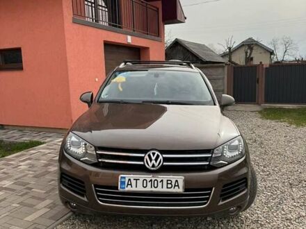Фольксваген Туарег 2012 у Богородчанах на Automoto.ua Коричневий Фольксваген Туарег, об'ємом двигуна 2.97 л та пробігом 310 тис. км за 19800 $, фото 1 на Automoto.ua