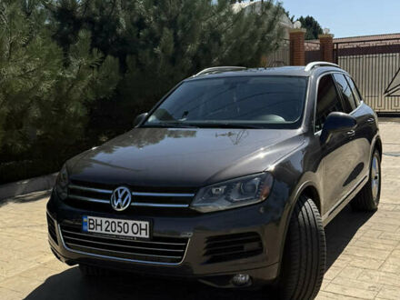 Коричневый Фольксваген Туарег, объемом двигателя 3.6 л и пробегом 206 тыс. км за 20000 $, фото 1 на Automoto.ua