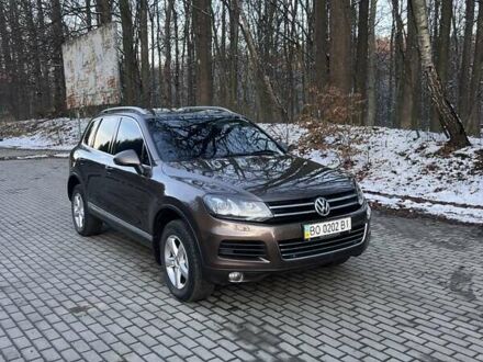 Коричневый Фольксваген Туарег, объемом двигателя 2.97 л и пробегом 241 тыс. км за 18800 $, фото 1 на Automoto.ua