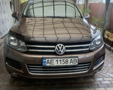 Коричневый Фольксваген Туарег, объемом двигателя 3 л и пробегом 106 тыс. км за 23000 $, фото 1 на Automoto.ua