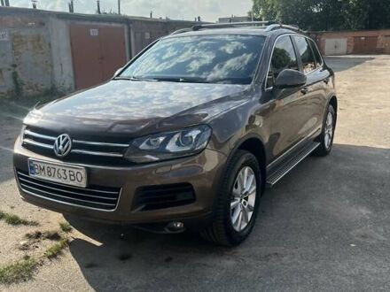 Фольксваген Туарег 2013 у Сумах на Automoto.ua Коричневий Фольксваген Туарег, об'ємом двигуна 2.97 л та пробігом 320 тис. км за 21900 $, фото 1 на Automoto.ua