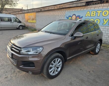 Коричневый Фольксваген Туарег, объемом двигателя 3 л и пробегом 265 тыс. км за 20000 $, фото 1 на Automoto.ua