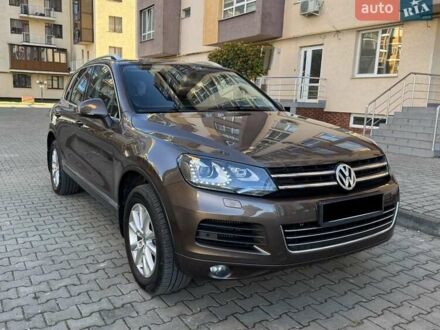 Коричневый Фольксваген Туарег, объемом двигателя 2.97 л и пробегом 208 тыс. км за 19800 $, фото 1 на Automoto.ua