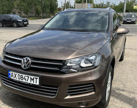Коричневий Фольксваген Туарег, об'ємом двигуна 2.97 л та пробігом 220 тис. км за 20000 $, фото 1 на Automoto.ua