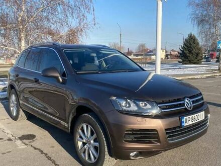 Фольксваген Туарег 2014 у Запоріжжя на Automoto.ua Коричневий Фольксваген Туарег, об'ємом двигуна 2.97 л та пробігом 214 тис. км за 20900 $, фото 1 на Automoto.ua
