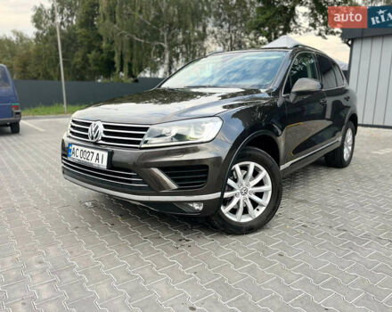 Коричневый Фольксваген Туарег, объемом двигателя 3 л и пробегом 274 тыс. км за 21500 $, фото 1 на Automoto.ua