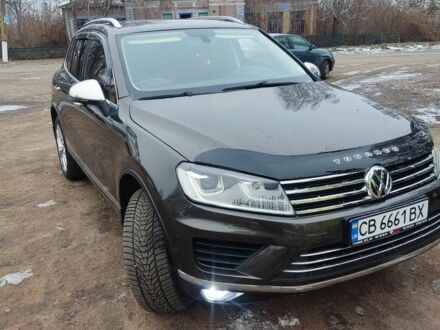 Фольксваген Туарег 2015 в Нежине на Automoto.ua Коричневый Фольксваген Туарег, объемом двигателя 3 л и пробегом 186 тыс. км за 24500 $, фото 1 на Automoto.ua
