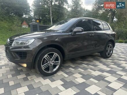 Коричневый Фольксваген Туарег, объемом двигателя 2.97 л и пробегом 267 тыс. км за 26500 $, фото 1 на Automoto.ua