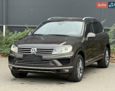 Коричневый Фольксваген Туарег, объемом двигателя 2.97 л и пробегом 248 тыс. км за 28900 $, фото 1 на Automoto.ua