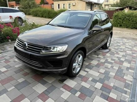 Коричневий Фольксваген Туарег, об'ємом двигуна 3 л та пробігом 120 тис. км за 20500 $, фото 1 на Automoto.ua