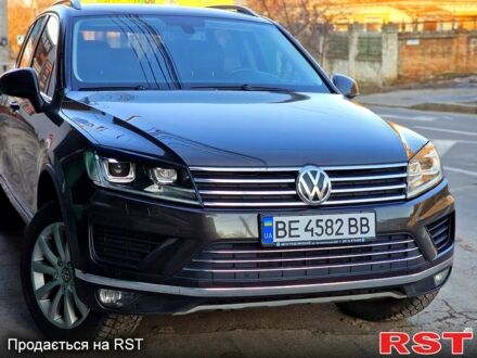 Фольксваген Туарег 2016 в Николаеве на Automoto.ua Коричневый Фольксваген Туарег, объемом двигателя 3 л и пробегом 212 тыс. км за 30000 $, фото 1 на Automoto.ua