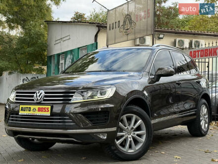 Фольксваген Туарег 2016 в Николаеве на Automoto.ua Коричневый Фольксваген Туарег, объемом двигателя 3 л и пробегом 152 тыс. км за 29999 $, фото 1 на Automoto.ua