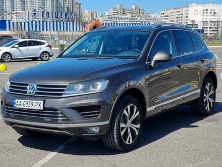 Фольксваген Туарег 2017 в Киеве на Automoto.ua Коричневый Фольксваген Туарег, объемом двигателя 3 л и пробегом 186 тыс. км за 35000 $, фото 1 на Automoto.ua