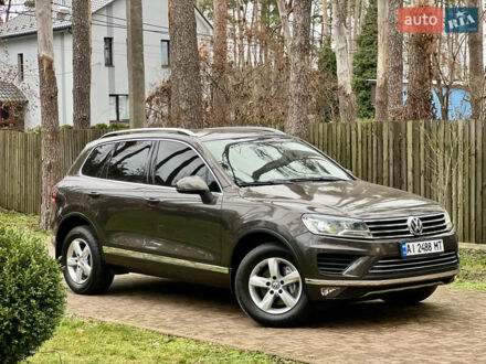 Коричневий Фольксваген Туарег, об'ємом двигуна 3 л та пробігом 191 тис. км за 25900 $, фото 1 на Automoto.ua