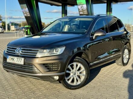 Фольксваген Туарег 2017 в Николаеве на Automoto.ua Коричневый Фольксваген Туарег, объемом двигателя 3 л и пробегом 220 тыс. км за 26500 $, фото 1 на Automoto.ua