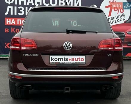 Красный Фольксваген Туарег, объемом двигателя 3.6 л и пробегом 189 тыс. км за 22649 $, фото 10 на Automoto.ua