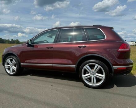 Красный Фольксваген Туарег, объемом двигателя 3.6 л и пробегом 51 тыс. км за 6200 $, фото 4 на Automoto.ua