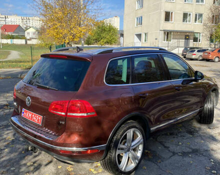 Красный Фольксваген Туарег, объемом двигателя 3.6 л и пробегом 127 тыс. км за 21500 $, фото 8 на Automoto.ua