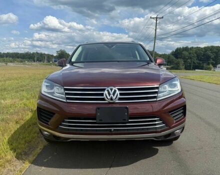 Красный Фольксваген Туарег, объемом двигателя 3.6 л и пробегом 51 тыс. км за 6200 $, фото 1 на Automoto.ua