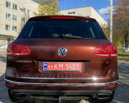 Красный Фольксваген Туарег, объемом двигателя 3.6 л и пробегом 127 тыс. км за 21500 $, фото 10 на Automoto.ua
