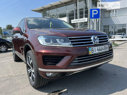 Фольксваген Туарег 2017 у Полтаві на Automoto.ua Червоний Фольксваген Туарег, об'ємом двигуна 2.97 л та пробігом 185 тис. км за 40500 $, фото 1 на Automoto.ua