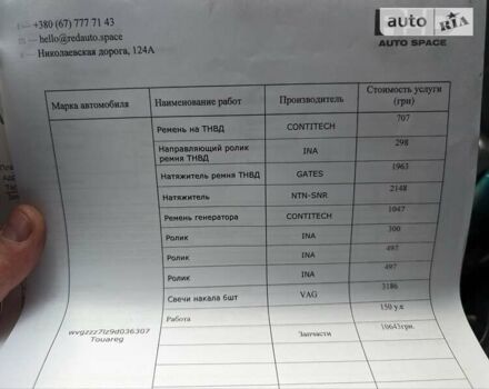 Фольксваген Туарег, об'ємом двигуна 2.97 л та пробігом 357 тис. км за 12500 $, фото 47 на Automoto.ua