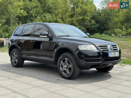 Фольксваген Туарег 2004 в Смеле на Automoto.ua Фольксваген Туарег, объемом двигателя 2.5 л и пробегом 345 тыс. км за 7600 $, фото 1 на Automoto.ua